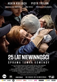 Plakat filmu 25 lat niewinności. Sprawa Tomka Komedy